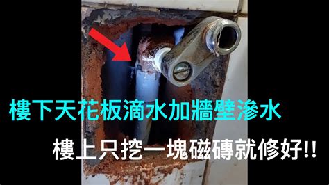 漏水樓|樓下漏水先找樓上？抓漏達人教你實用檢測分析家裡漏水原因與處。